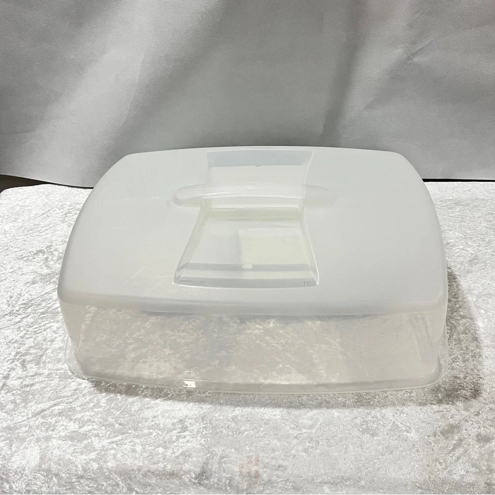 Wilton Ultimate 3-in-1 Cupcake Muffin Cake Caddy White Holder Hard Plastic
